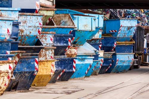 Furniture being assessed for disposal