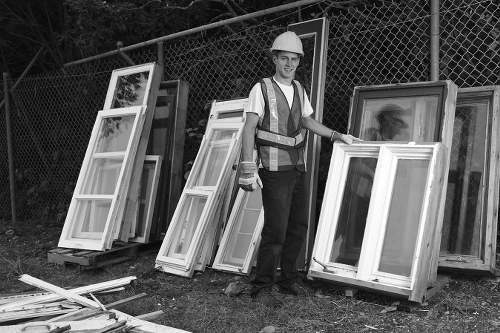 Professional house clearance team at Leytonstone home