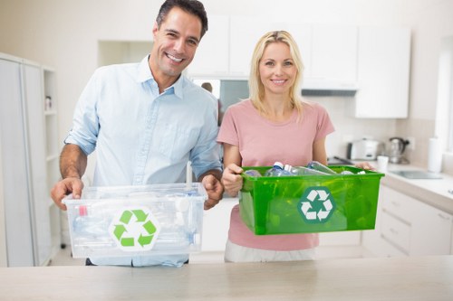 Office furniture being cleared by experts